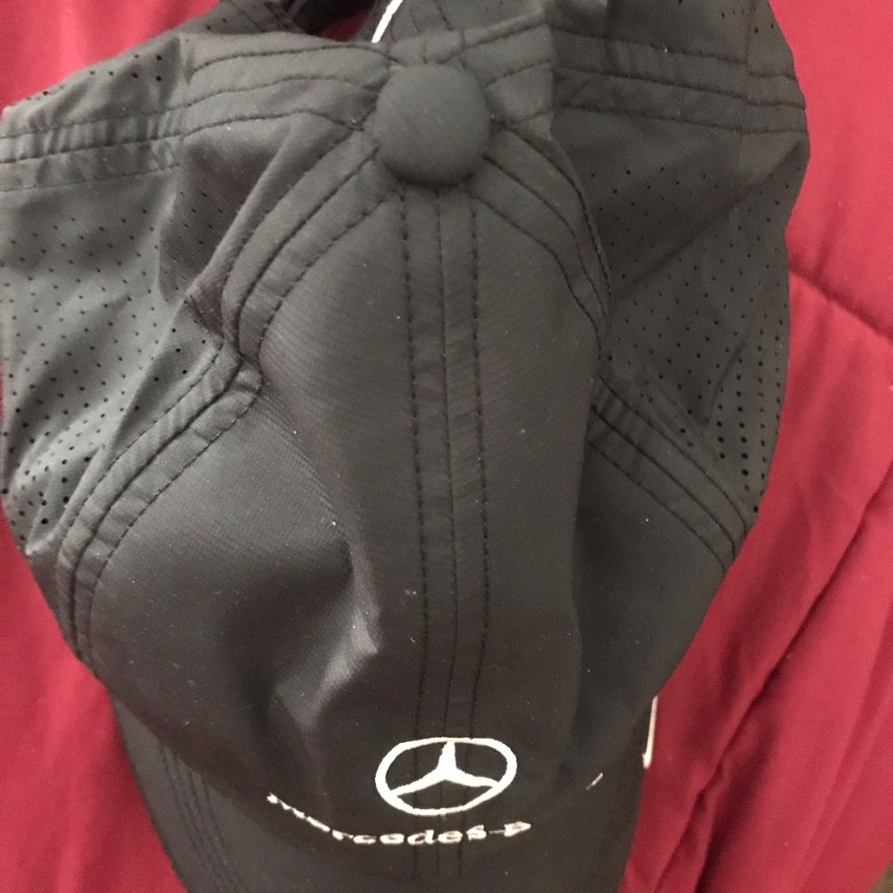 Nike Black and White Mercedes-Benz Logo Baseball Cap - Picture 3 of 5